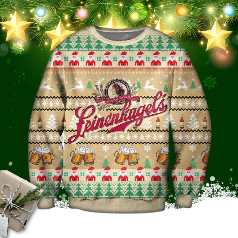 Leinenkugel’s Beer 3d Print Ugly Sweatshirt RBSW110