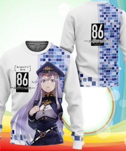 Lena Vladilena Milize Sweatshirt Anime 86 Eighty Six Sweater