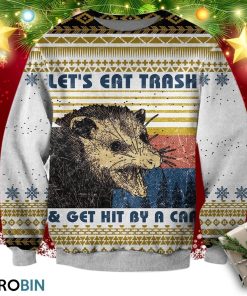 Let That Hate Out 3d Print Ugly Christmas Sweater, Sweatshirt