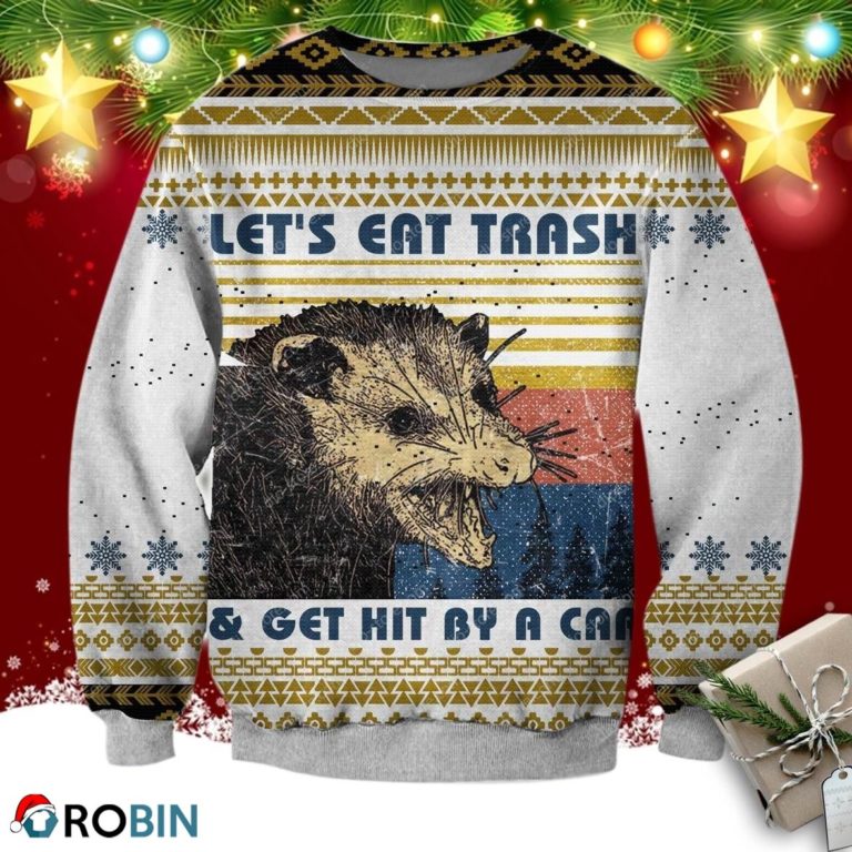 Let That Hate Out 3d Print Ugly Christmas Sweater, Sweatshirt