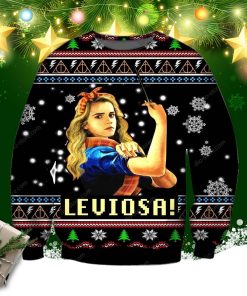 Leviosa- Harry Potter Knitting Pattern 3d Print Ugly Sweater