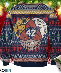 Life, The Universe And Everything, 42 Ugly Christmas Sweater Life, The Universe And Everything, 42 Ugly Christmas Sweater