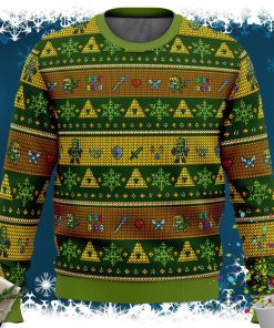 Link Adventure Legend of Zelda Ugly Christmas Sweater