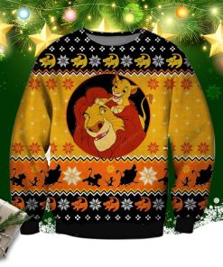 Lion King 3d Print Ugly Christmas Sweater