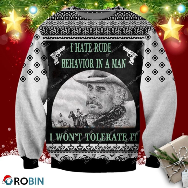 Lonesome Dove 3d Print Ugly Christmas Sweatshirt