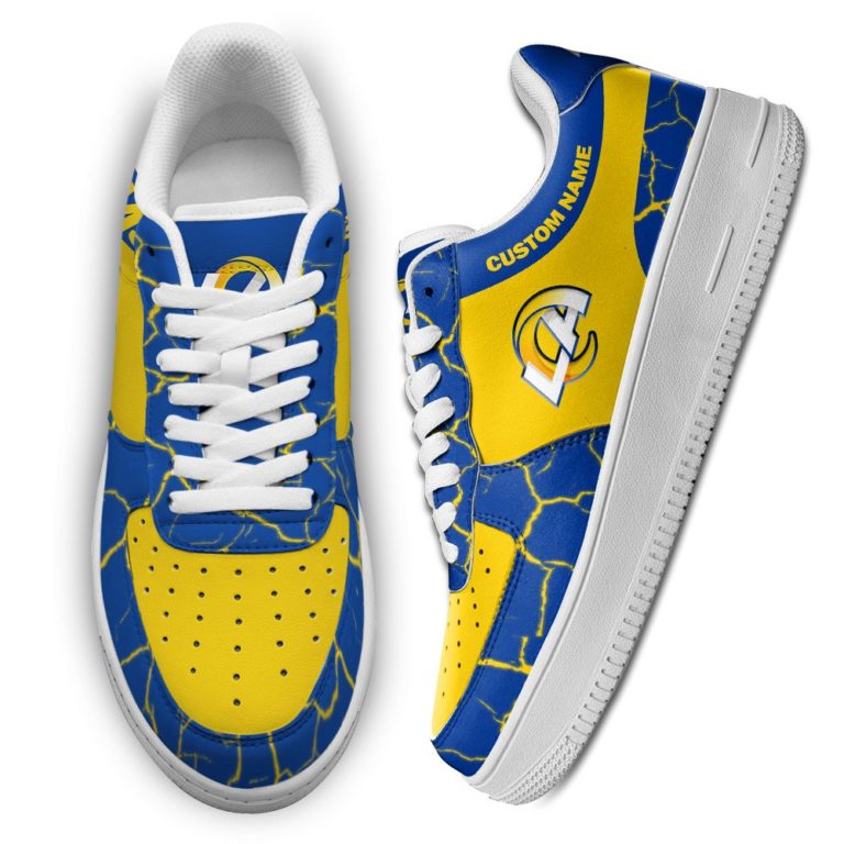 Los Angeles Rams NFL Custom AF1 Sneakes