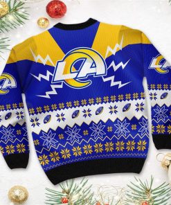 Los Angeles Rams NFL Football Team 3D Ugly Christmas Sweater Los Angeles Rams NFL Football Team 3D Ugly Christmas Sweater