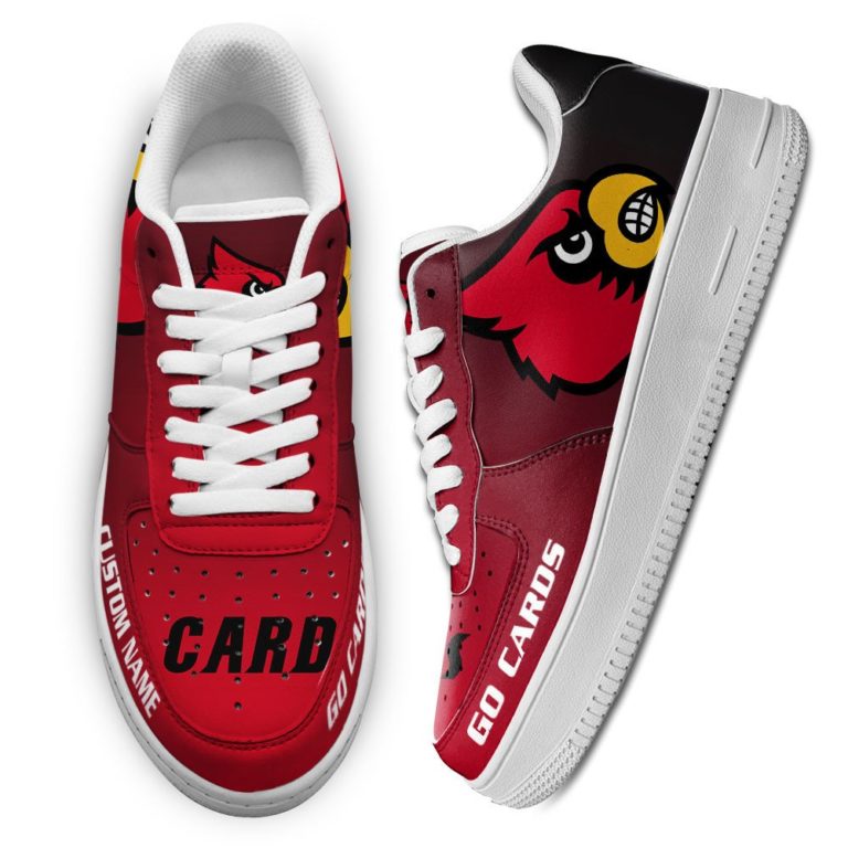 Louisville Cardinals Custom AF1 Sneakes