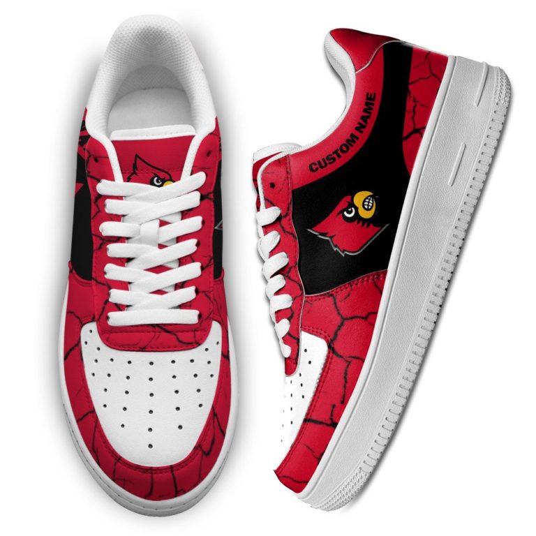 Louisville Cardinals NCAA Custom AF1 Sneakes