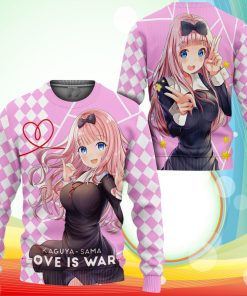 Love Is War Chika Fujiwara Sweatshirt Kaguya-sama Anime Merch