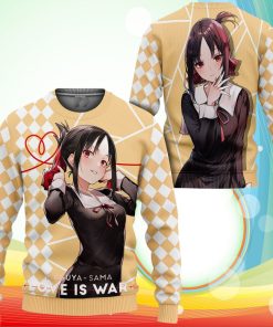 Love Is War Kaguya Shinomiya Sweatshirt Kaguya-sama Anime Merch