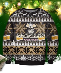 Macallan Rare Cask Knitting Pattern 3d Print Ugly Sweatshirt
