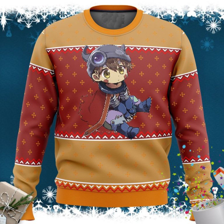 Made in Abyss Reg Ugly Christmas Sweater