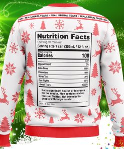 Trump MAGA Claw Ugly Christmas Sweater