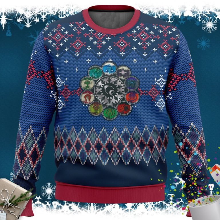 Magic the Gathering Ravnica Ugly Christmas Sweater