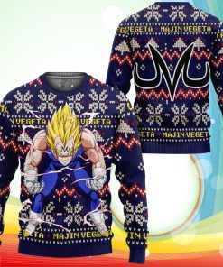 Majin Vegeta Christmas Sweater Anime Dragon Ball Xmas Gifts