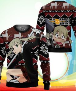 Maka Albarn Ugly Christmas Sweater Anime Soul Eater Xmas Gifts