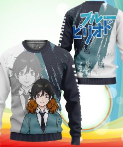 Maki Kuwana Sweatshirt Anime Blue Period Sweater