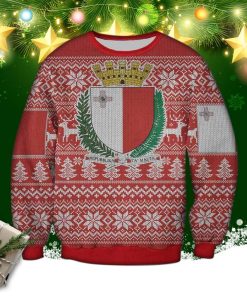 Malta Island Country Ugly Christmas Sweater Malta Island Country Ugly Christmas Sweater