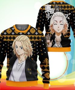 Manjirou Sano Mikey Ugly Christmas Sweater Anime Tokyo Revengers Xmas Gifts