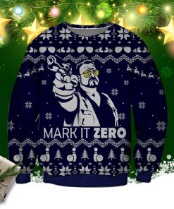 Mark It Zero Knitting Pattern 3d Print Ugly Christmas Sweater, Sweatshirt