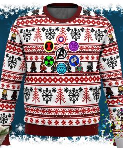 Marvel Avengers Retro Ugly Christmas Sweater