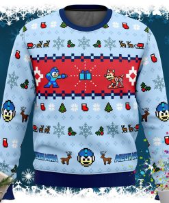 Mega Man Mega Holiday Ugly Christmas Sweater