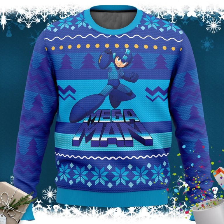 Mega Man Ugly Christmas Sweater