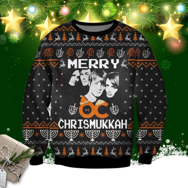 Merry Chrismukka 3d Print Ugly Christmas Sweater