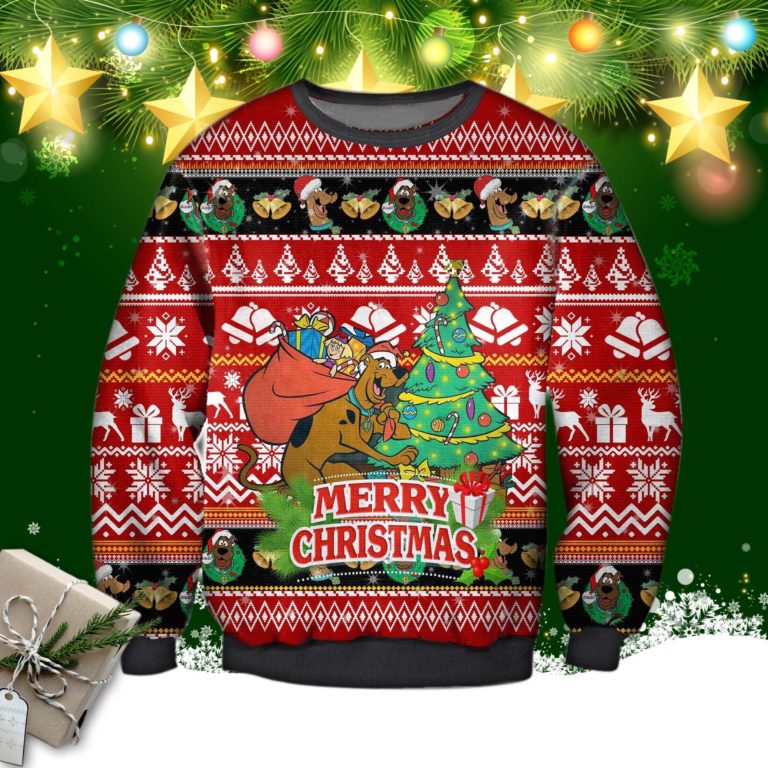 Merry Christmas Scooby-Doo Ugly Sweatshirt