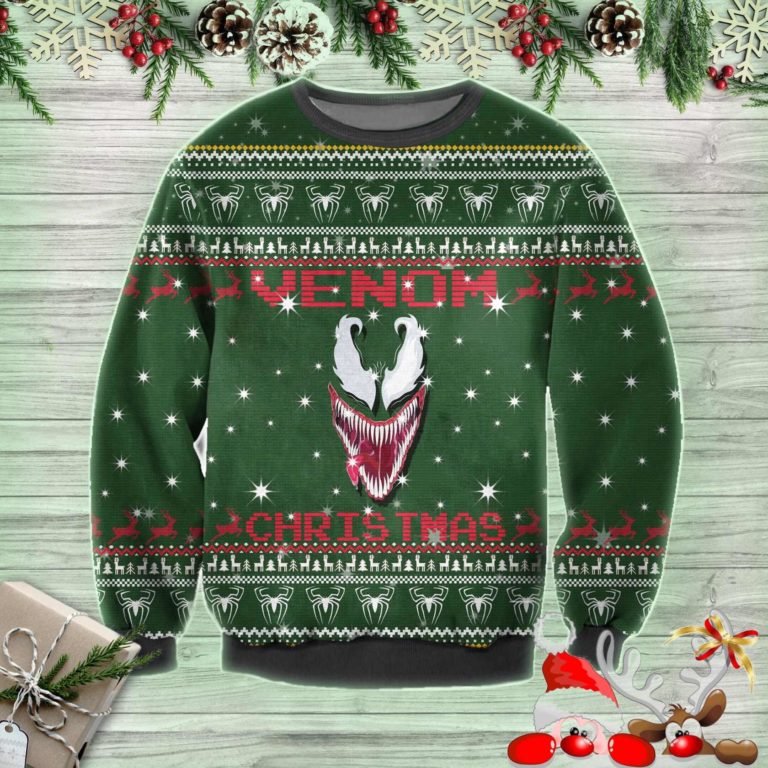 Merry Christmas Venom Ugly Sweatshirt