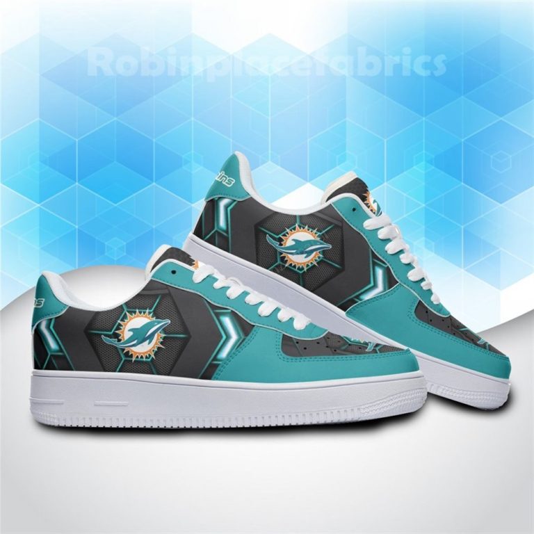 [Limited] Miami Dolphins AF 1 Sneakers 107RB-NAF