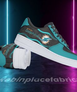 Miami Dolphins AF 1 Sneakers 129RB-NAF