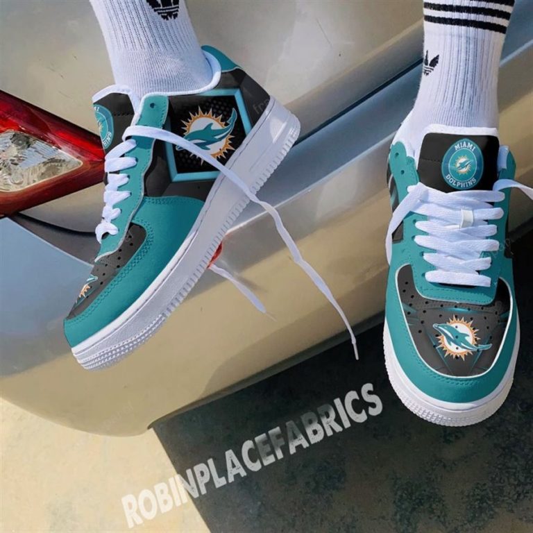 Miami Dolphins AF 1 Sneakers 37RB-NAF