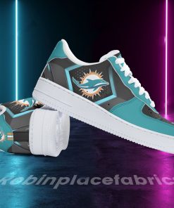 Miami Dolphins AF 1 Sneakers 37RB-NAF