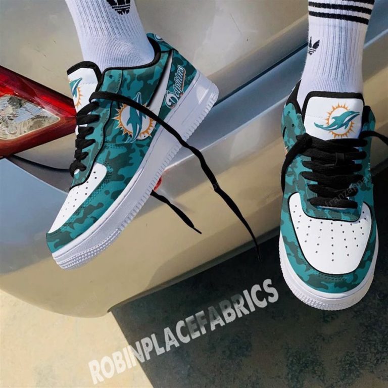 Miami Dolphins Air Force 1 Shoes 139RB-NAF