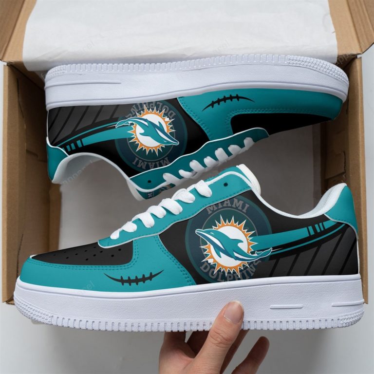 Miami Dolphins Air Force 1 Shoes 158RB-NAF