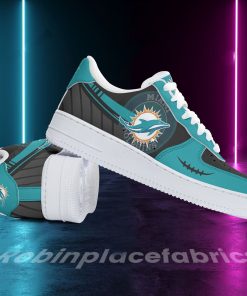 Miami Dolphins Air Force 1 Shoes 158RB-NAF
