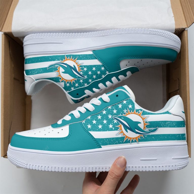 Miami Dolphins Air Force 1 Shoes 217RB-NAF
