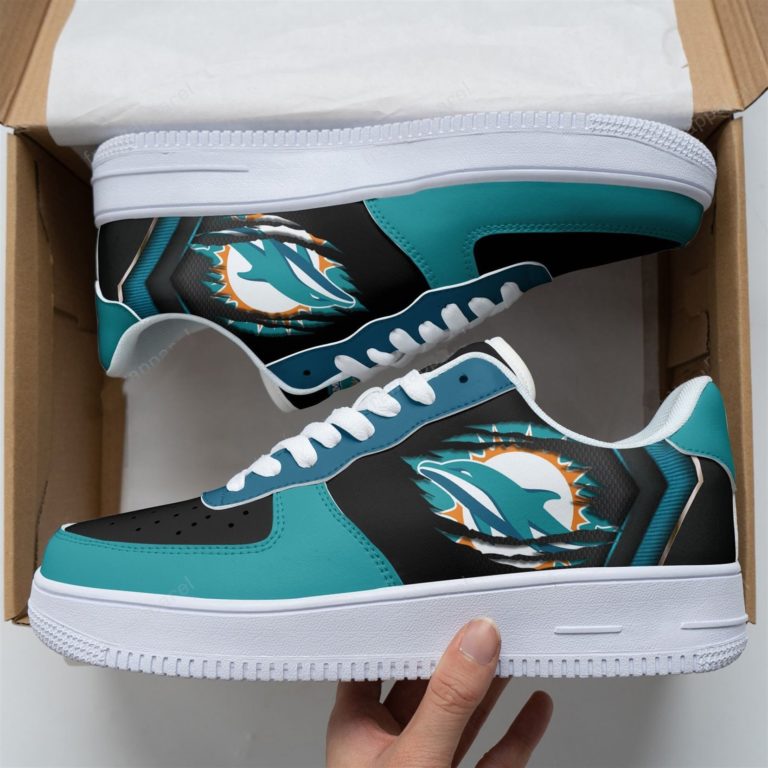 [Limited] Miami Dolphins Air Force 1 Shoes 231RB-NAF