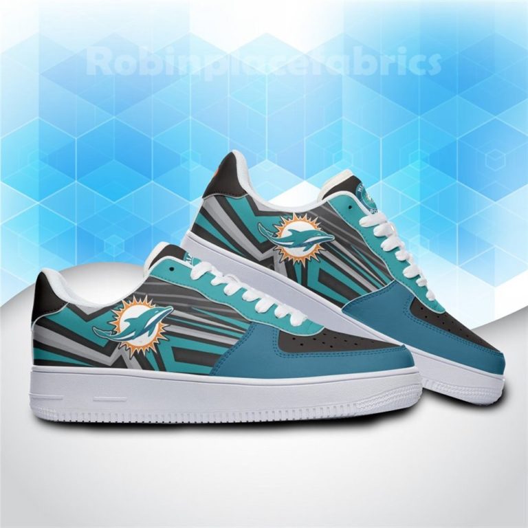 Miami Dolphins Air Force 1 Shoes 263RB-NAF