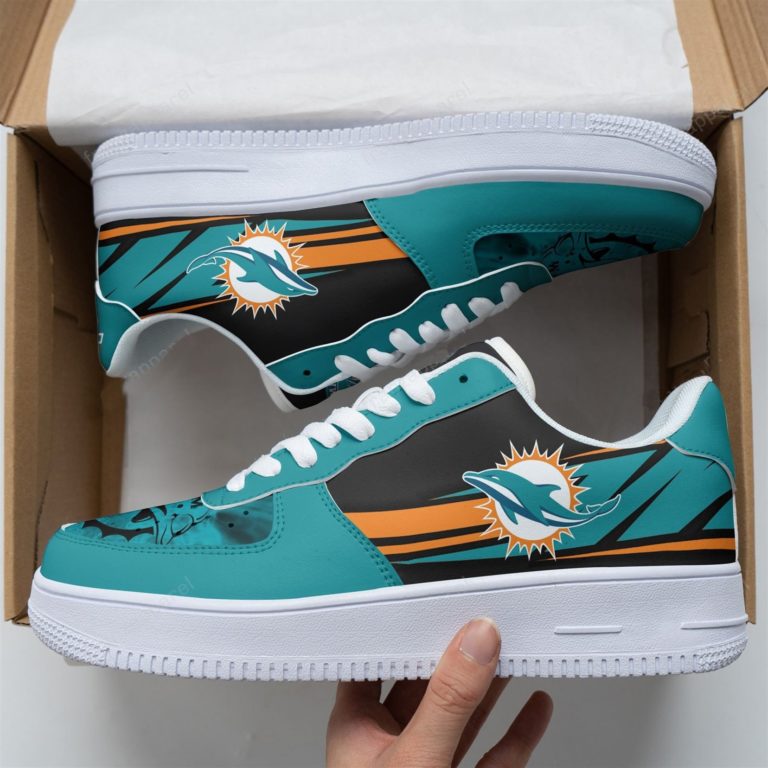 Miami Dolphins Air Force 1 Shoes – Custom Sneakers 168RB-NAF