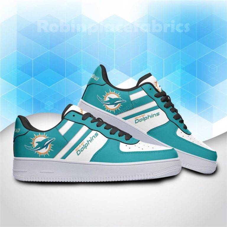 [Limited] Miami Dolphins Football Air Force 1 Shoes 205RB-NAF