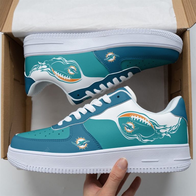 Miami Dolphins Football Air Force 1 Shoes – Custom Sneakers 178RB-NAF