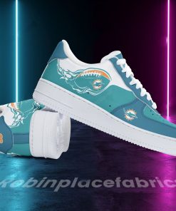 Miami Dolphins Football Air Force 1 Shoes – Custom Sneakers 178RB-NAF