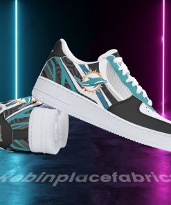 Miami Dolphins Football Air Force 1 Shoes – Custom Sneakers 274RB-NAF