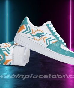 Miami Dolphins Team AF 1 Sneakers 50RB-NAF