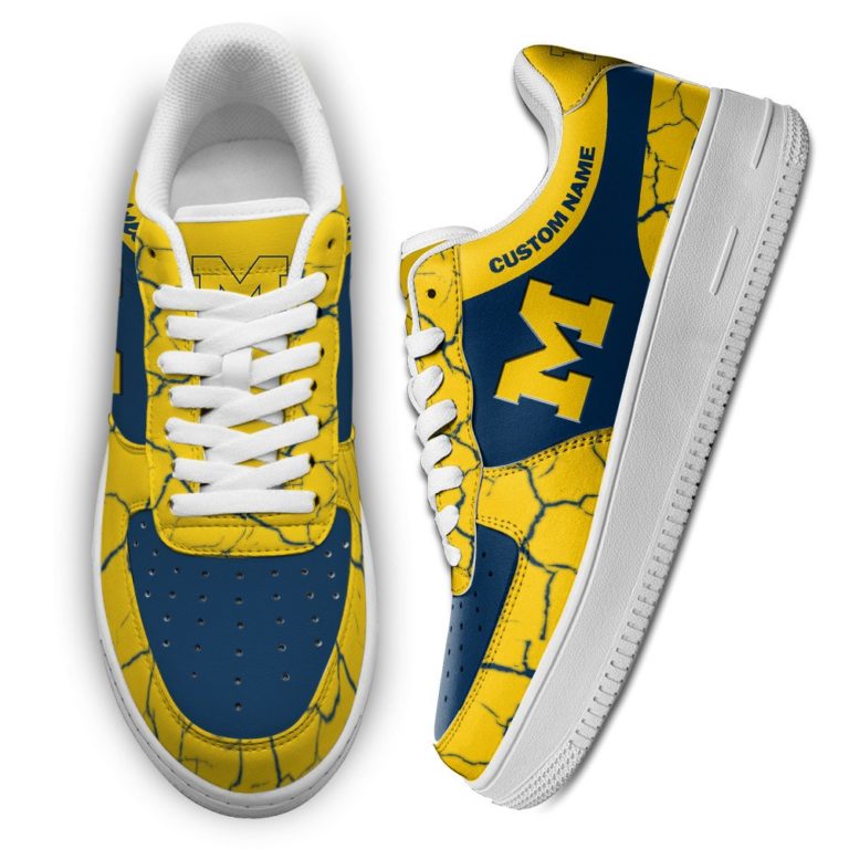Michigan Wolverines NCAA Sneakers – Custom AF 1 Shoes