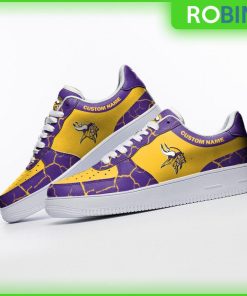 Minnesota Vikings NFL Sneakers – Custom AF 1 Shoes Minnesota Vikings NFL Sneakers – Custom AF 1 Shoes