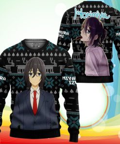 Miyamura Izumi Ugly Christmas Sweater Anime Horimiya Xmas Gifts
